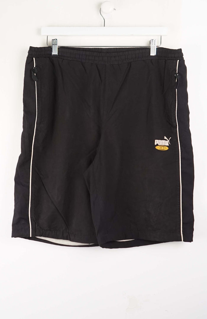 VINTAGE PUMA TRACK PANT SHORTS (XL)