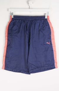 VINTAGE PUMA TRACK PANT SHORTS (XS)