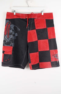 VINTAGE QUIKSILVER BOARD SHORTS W38