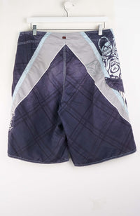 VINTAGE QUIKSILVER BOARD SHORTS W40