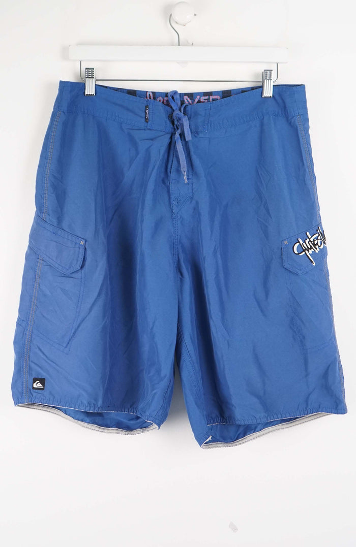 VINTAGE QUIKSILVER SURF BOARD SHORTS W34