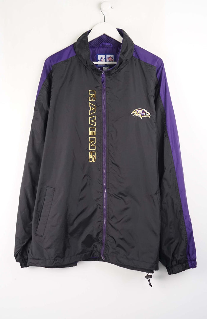 VINTAGE BALTIMORE RAVENS WINDBREAKER (XXL)