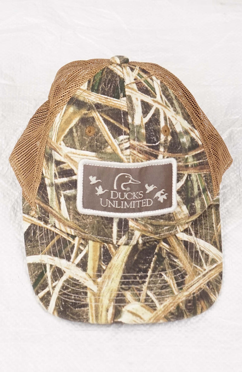 VINTAGE REAL TREE DUCKS UNLIMITED HAT