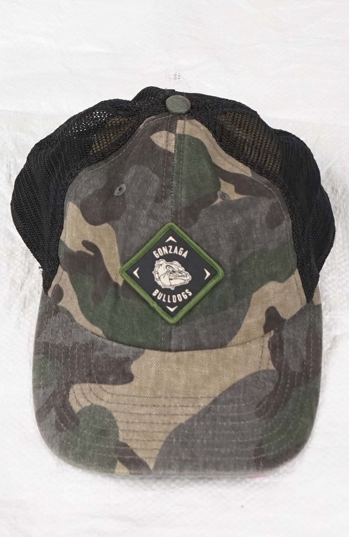VINTAGE REAL TREE GONZAGA BULLDOGS HAT