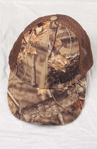 VINTAGE REAL TREE HAT