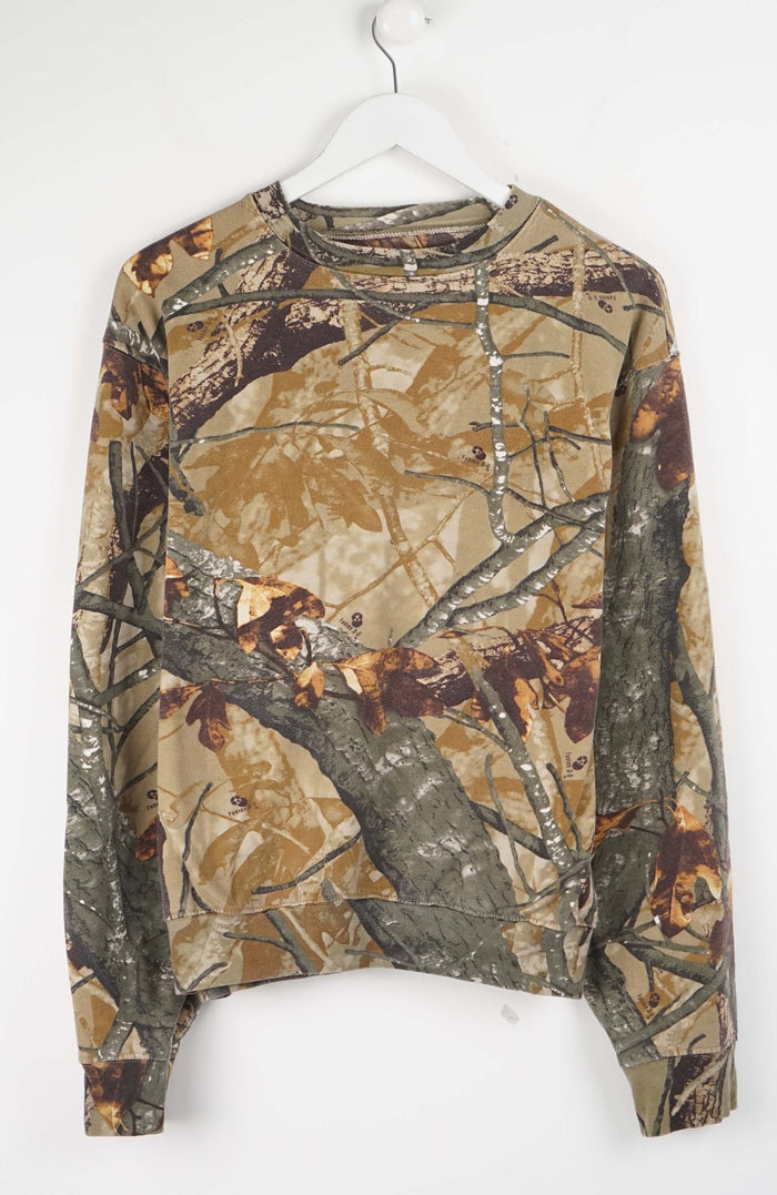 VINTAGE REAL TREE SWEATER (S)