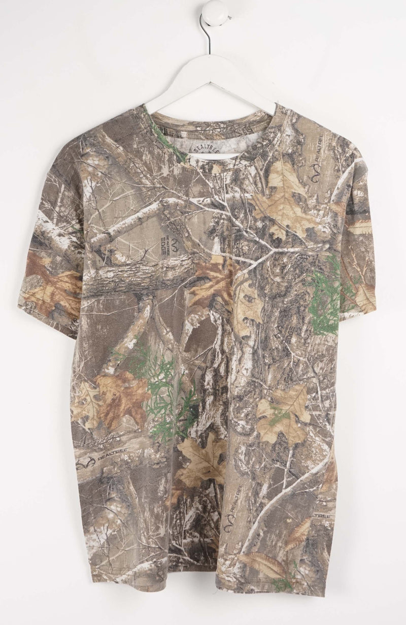 VINTAGE REAL TREE T-SHIRT (L)