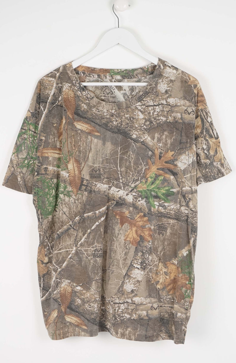 VINTAGE REAL TREE T-SHIRT (L)