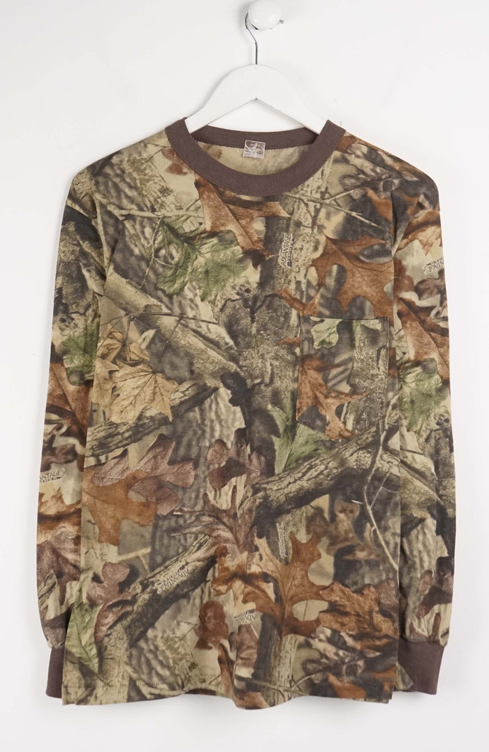 VINTAGE REAL TREE T-SHIRT (M)