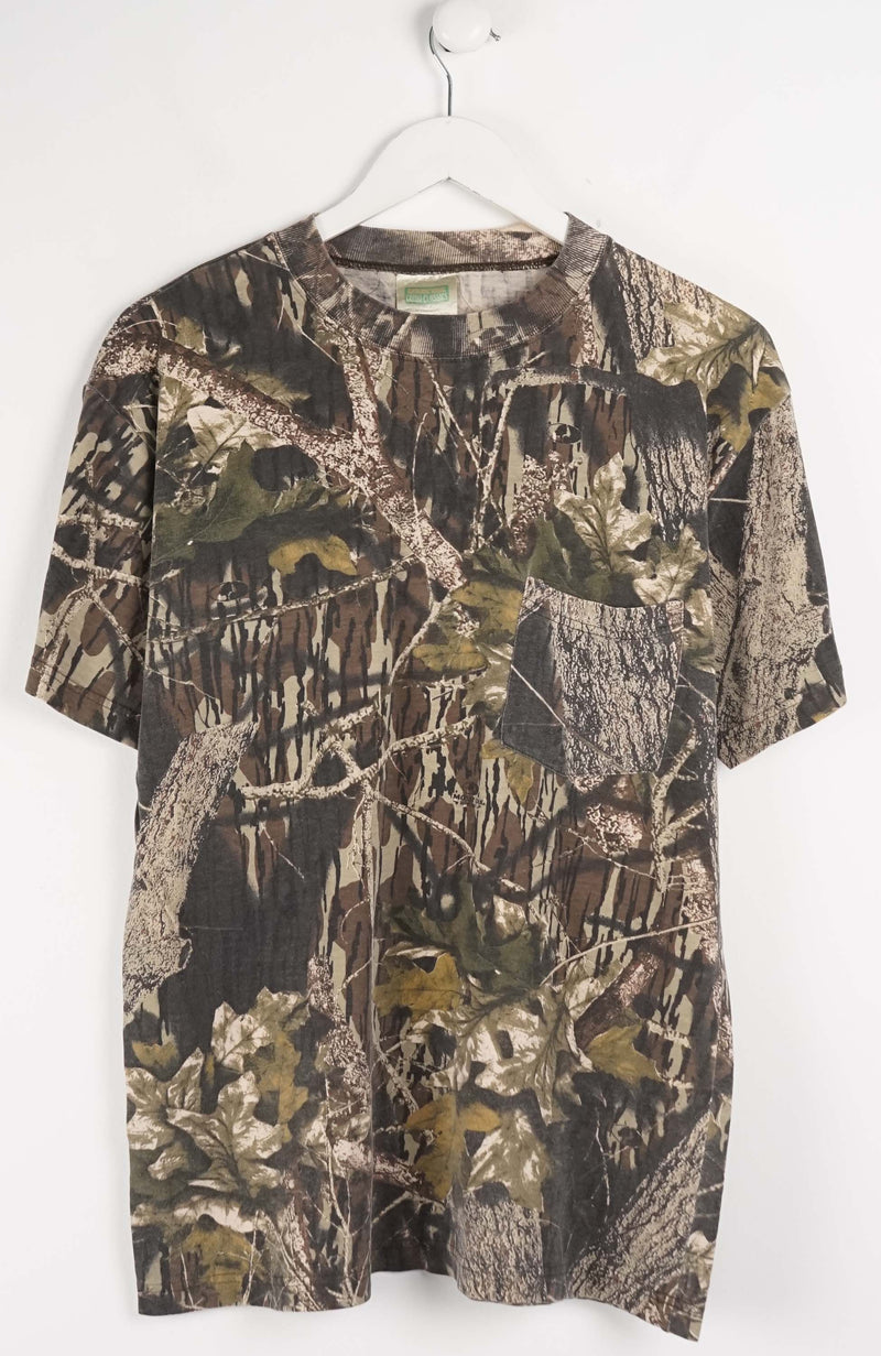 VINTAGE REAL TREE T-SHIRT (M)