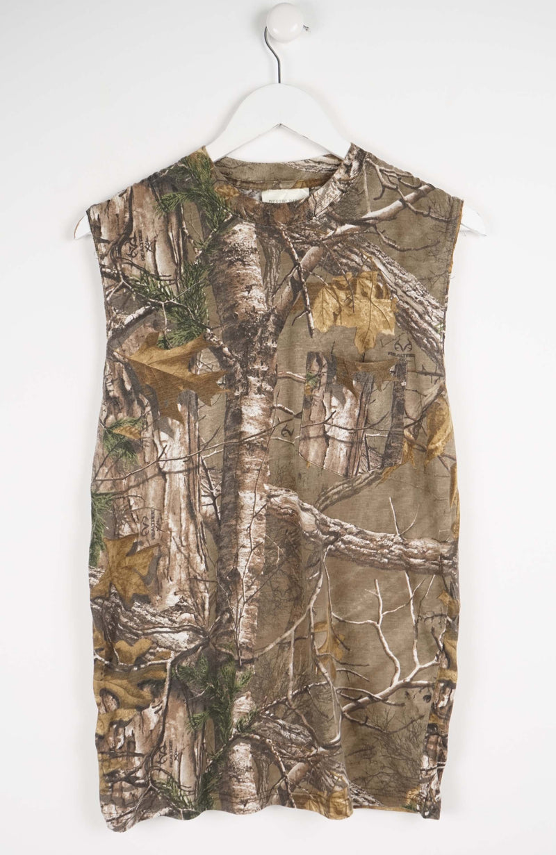 VINTAGE REAL TREE T-SHIRT (M)