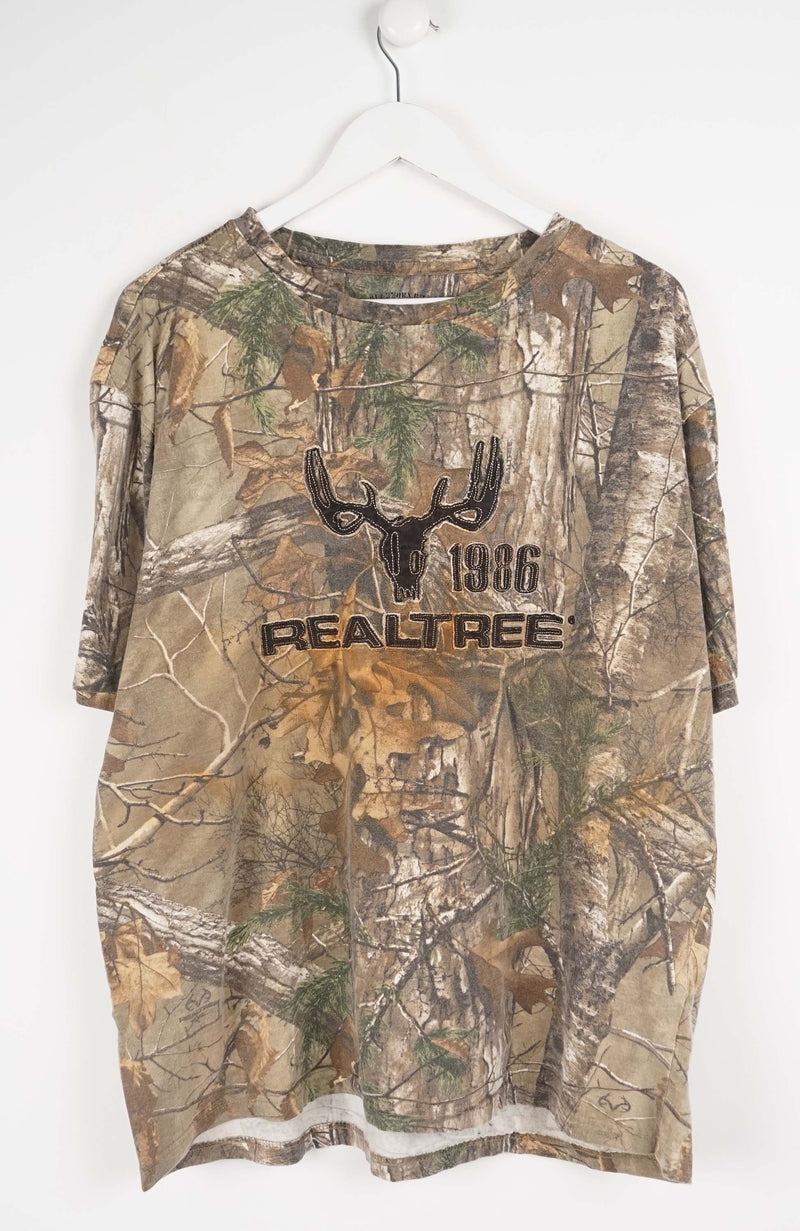 VINTAGE REAL TREE T-SHIRT (XL)