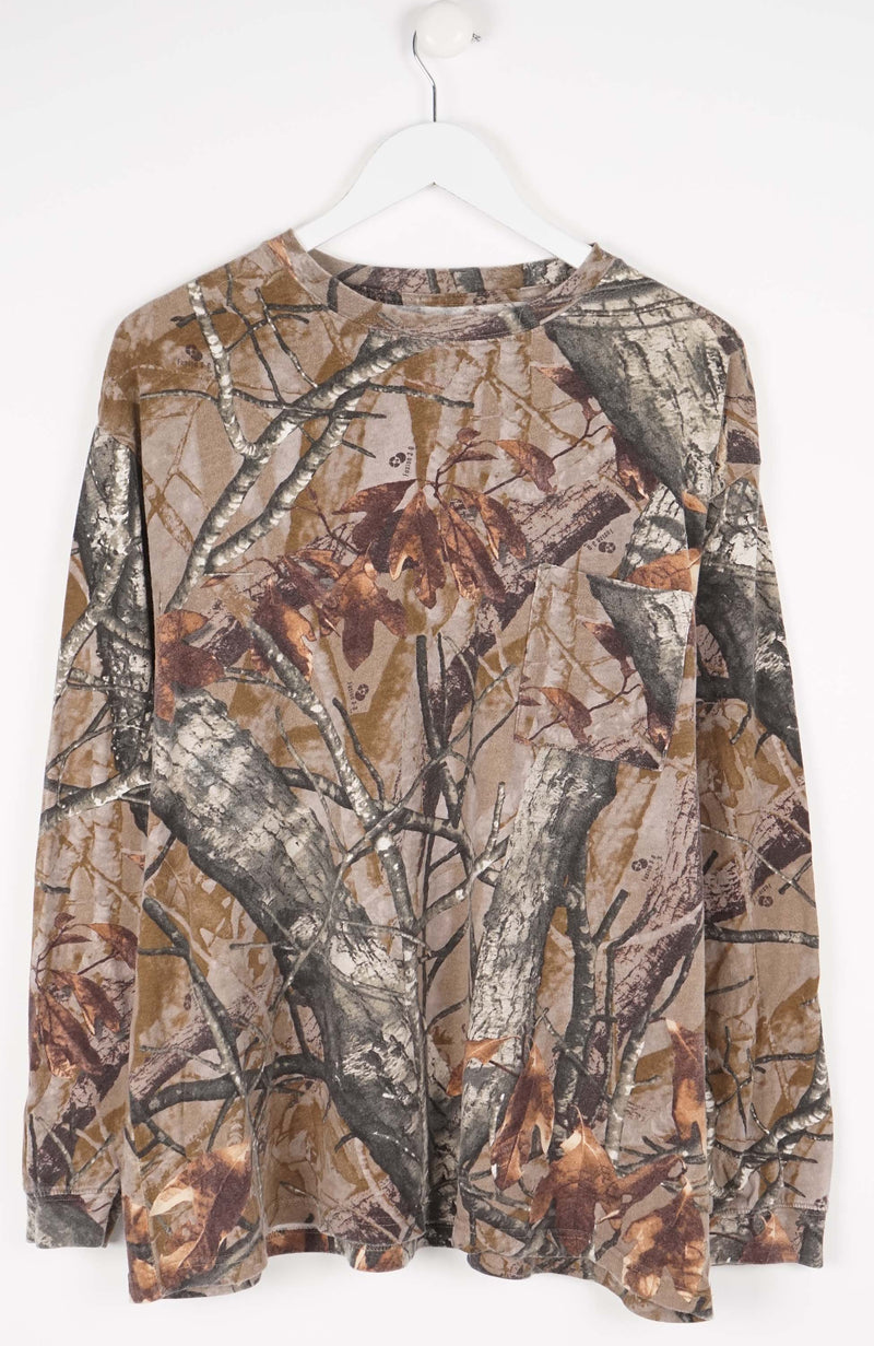 VINTAGE REAL TREE T-SHIRT (XL)
