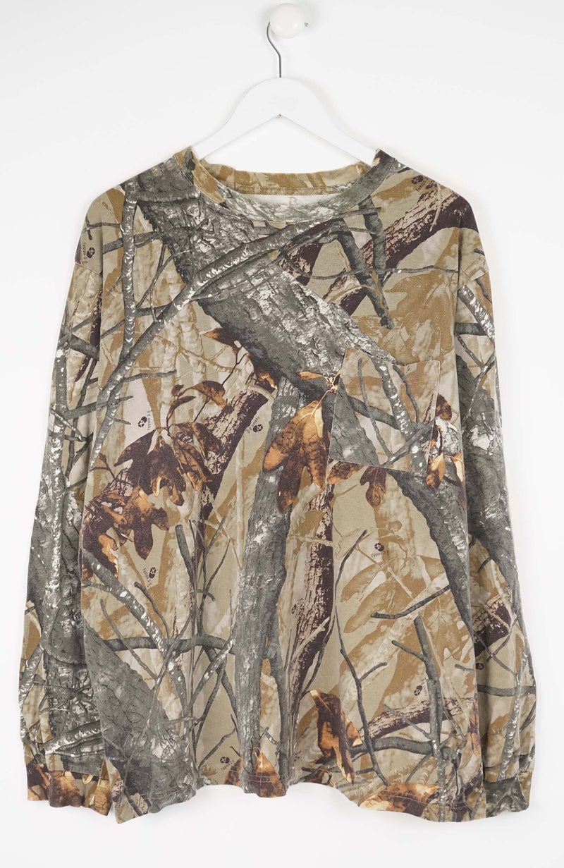 VINTAGE REAL TREE T-SHIRT (XL)