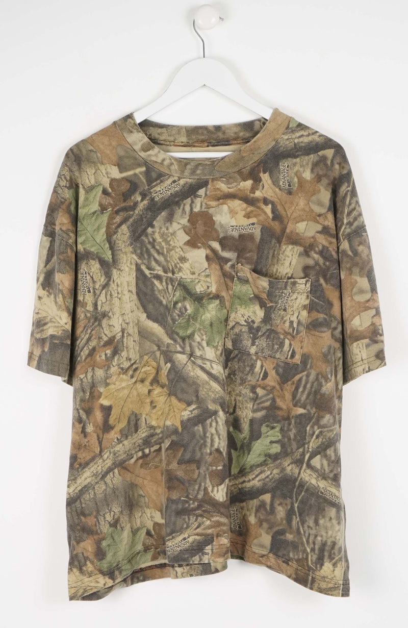 VINTAGE REAL TREE T-SHIRT (XL)