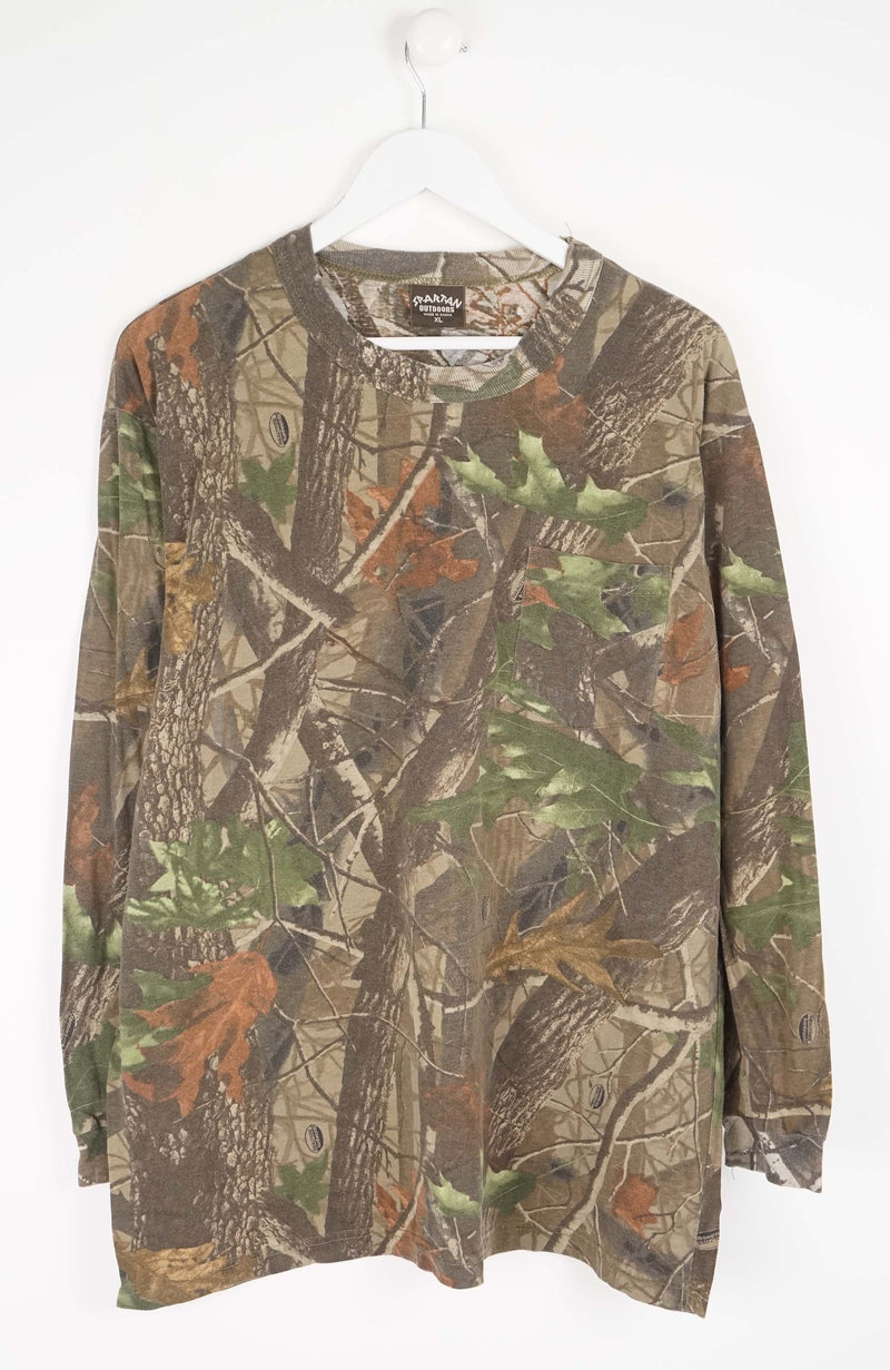 VINTAGE REAL TREE T-SHIRT (XL)