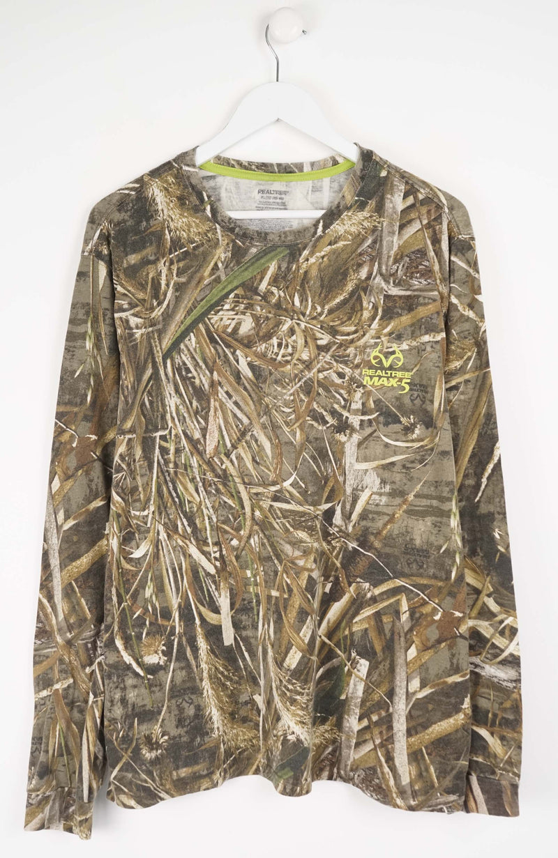 VINTAGE REAL TREE T-SHIRT (XL)