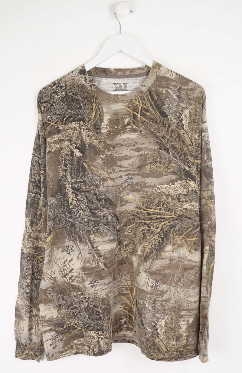 VINTAGE REAL TREE T-SHIRT (XL)