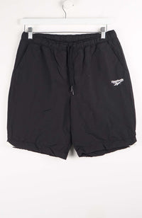 VINTAGE REEBOK TRACK PANT SHORTS (M)