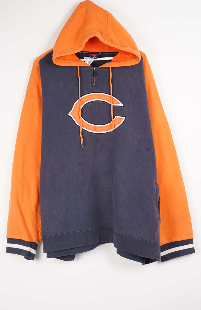 VINTAGE REEBOK CHICAGO BEARS HOODIE SWEATER (XXXXL)