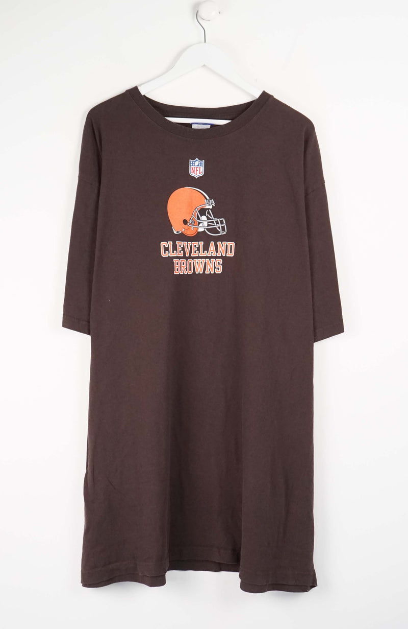 VINTAGE REEBOK CLEVELAND BROWNS T-SHIRT (XXXL)