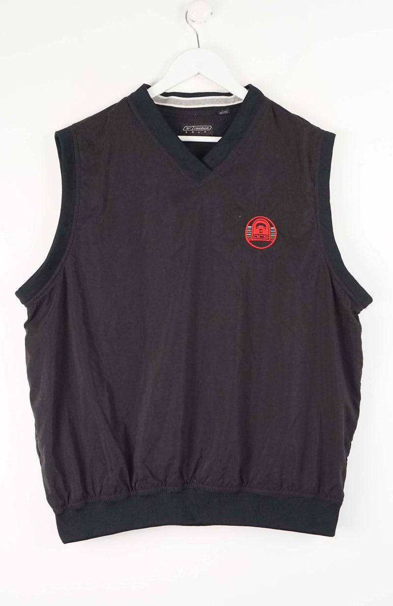 VINTAGE REEBOK GOLF VEST WINDBREAKER (L)