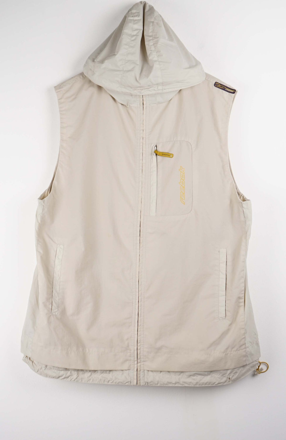 VINTAGE REEBOK WINDBREAKER VEST (XL)
