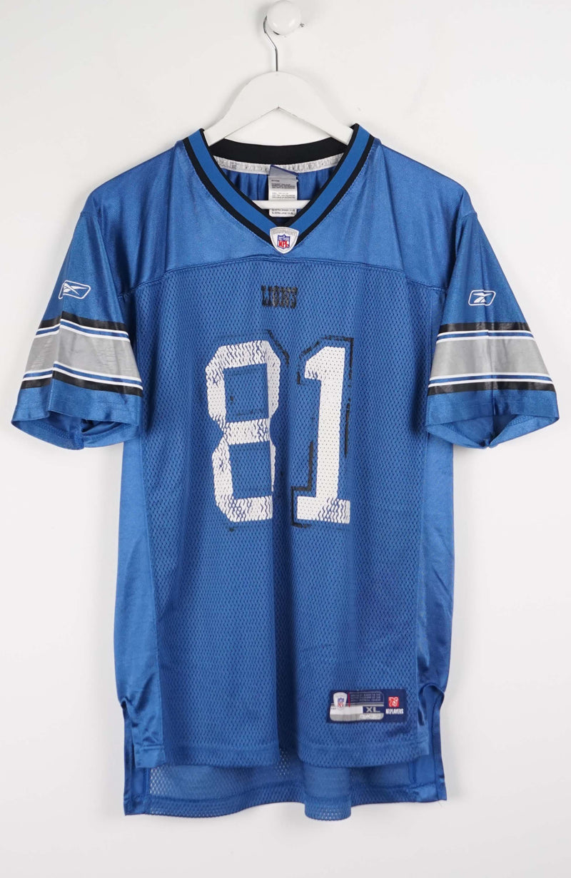 VINTAGE REEBOK NFL DETRIOT LIONS JERSEY (M)