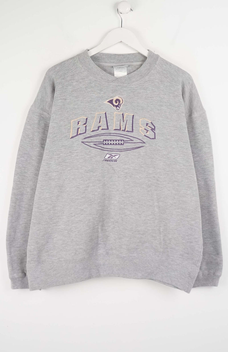 VINTAGE REEBOK NFL LOS ANGELES RAMS SWEATER (L)