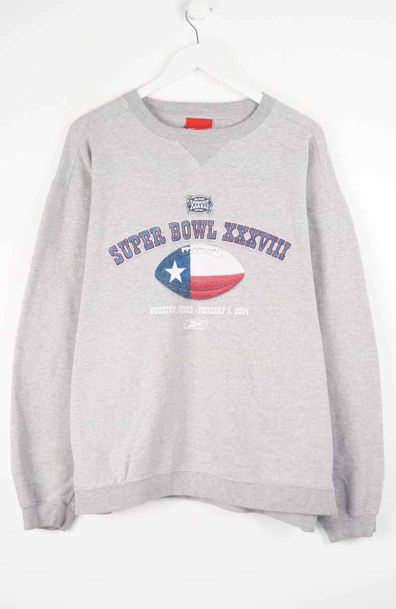 VINTAGE REEBOK SUPERBOWL HOUSTON TEXAS SWEATER (L)