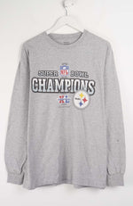 VINTAGE REEBOK SUPER BOWL PITTSBURGH STEELERS T-SHIRT (XL)