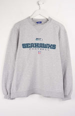 VINTAGE NFL REEBOK SEATTLE SEAHAWKS SWEATER (M)