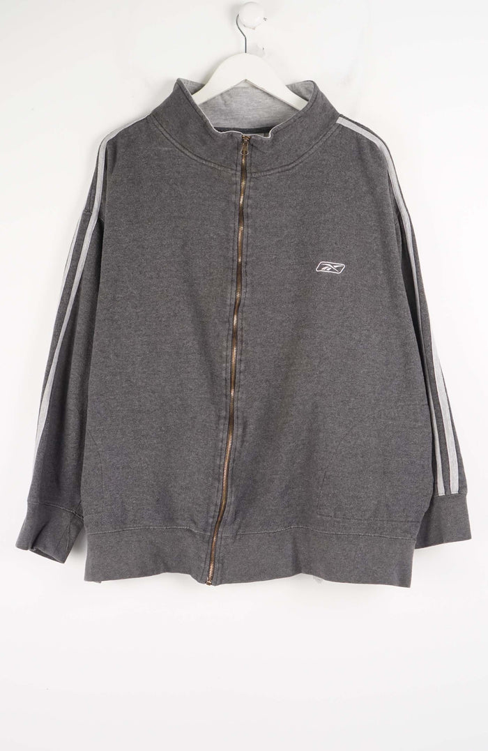VINTAGE REEBOK FULL ZIP SWEATER (XXL)