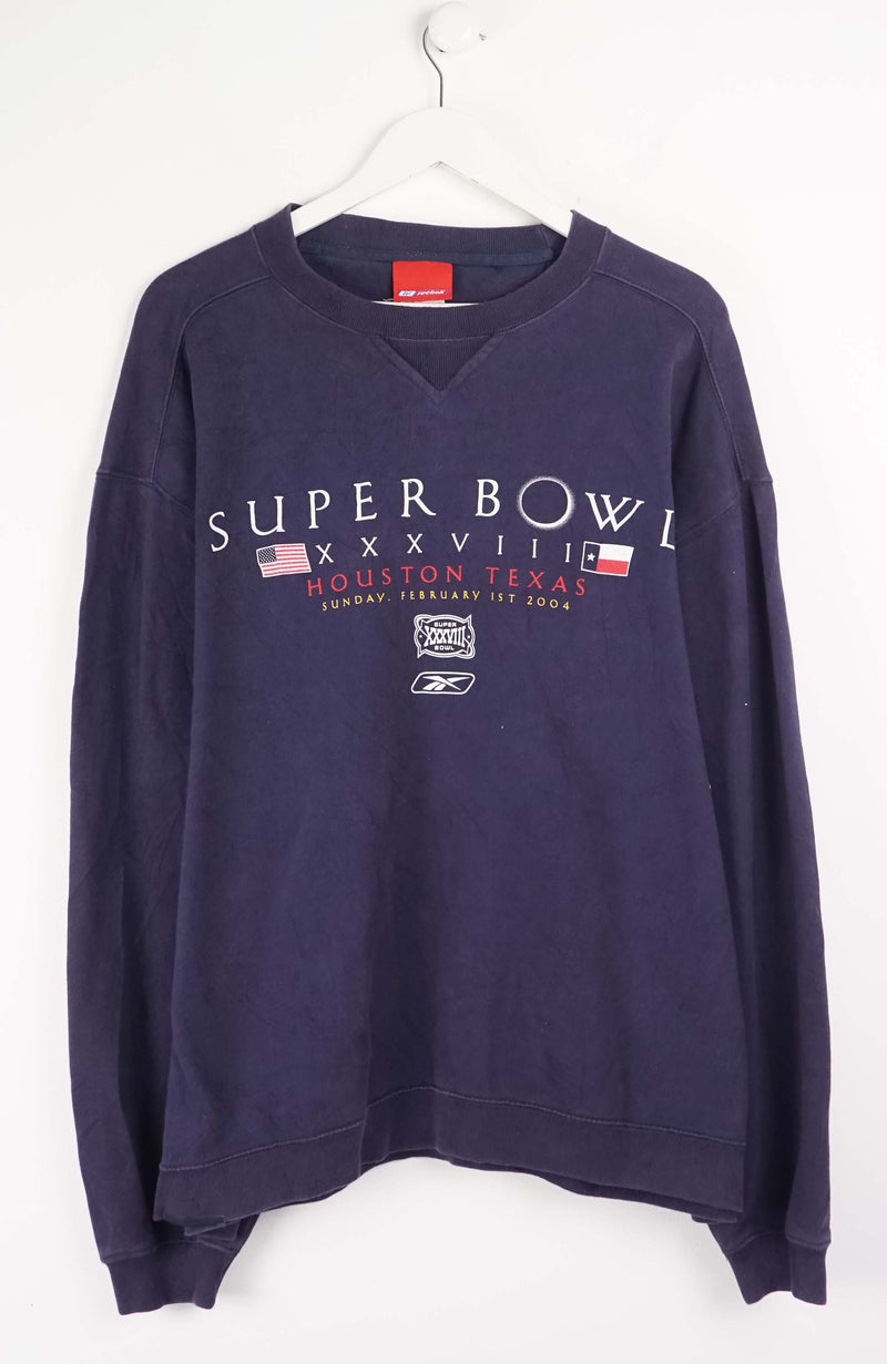 VINTAGE REEBOK SUPERBOWL HOUSTON TEXAS SWEATER (XL)