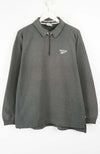 VINTAGE REEBOK 1/4 ZIP SWEATER (XL)