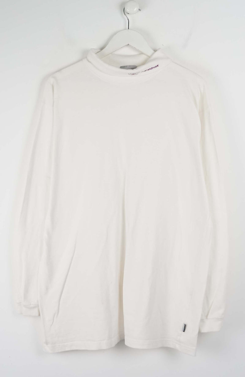 VINTAGE REEBOK MOCKNECK T-SHIRT (XL)