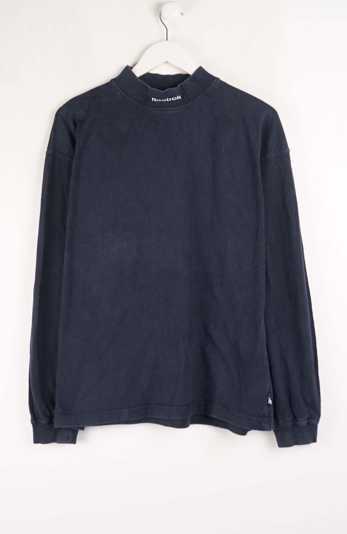 VINTAGE REEBOK MOCKNECK T-SHIRT (M)