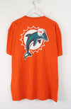VINTAGE REEBOK MIAMI DOLPHINS T-SHIRT (XXL)