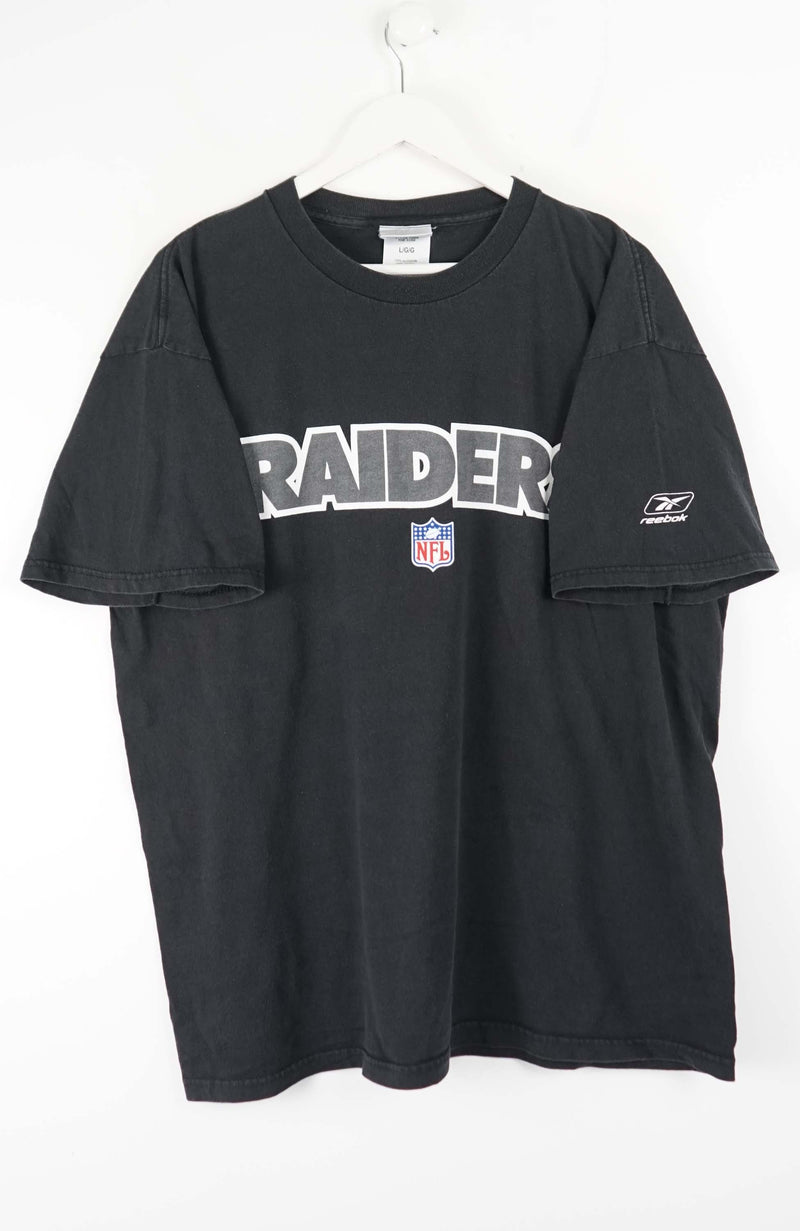 VINTAGE REEBOK NFL RAIDERS T-SHIRT (XL)