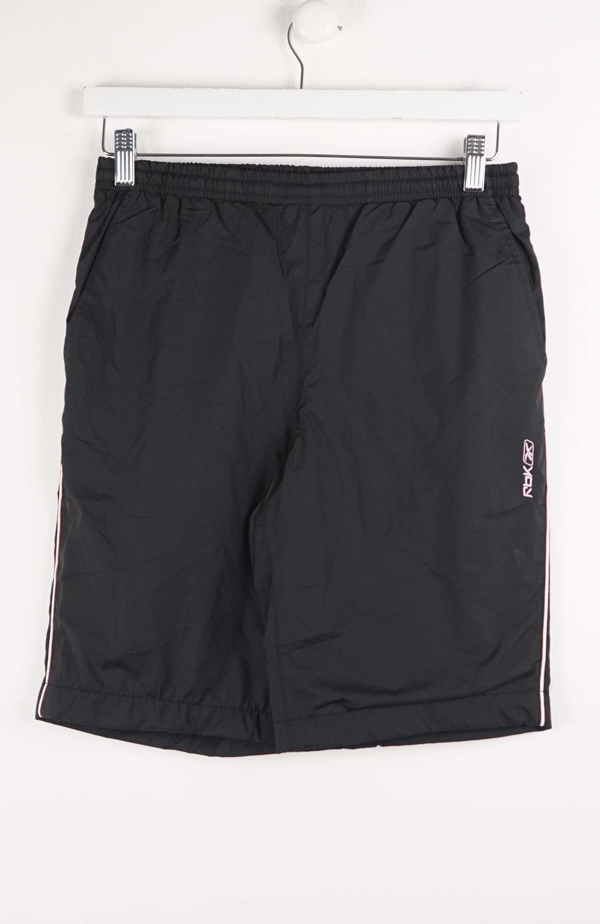 VINTAGE REEBOK TRACK PANT SHORTS (S)