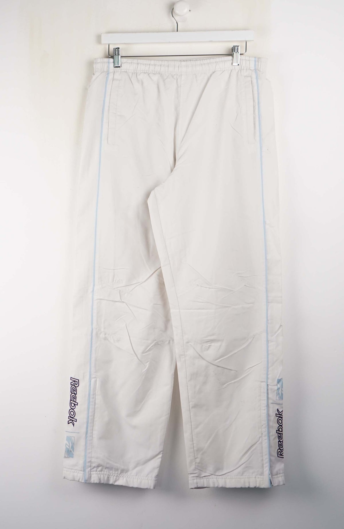 VINTAGE REEBOK TRACK PANTS (L)