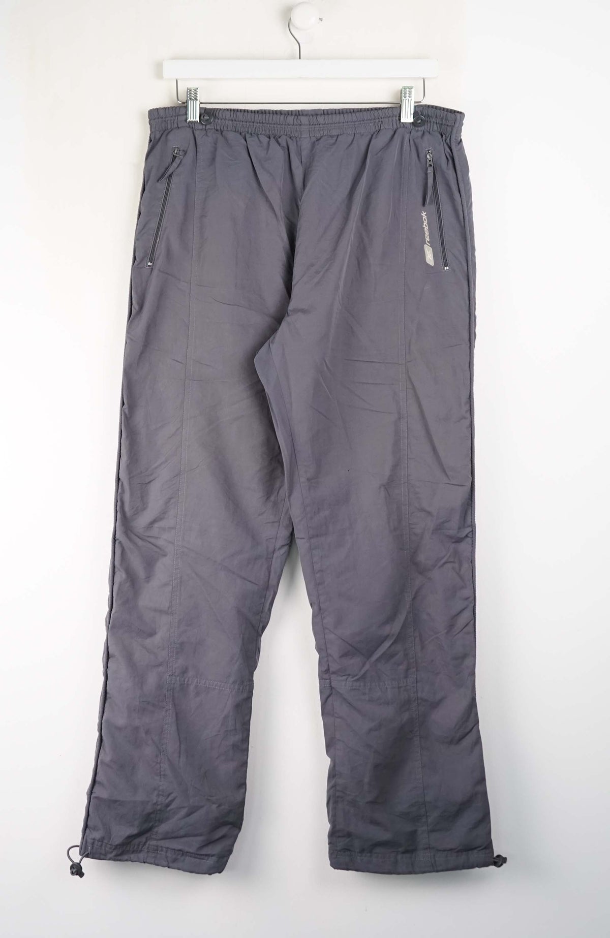 VINTAGE REEBOK TRACK PANTS (L)