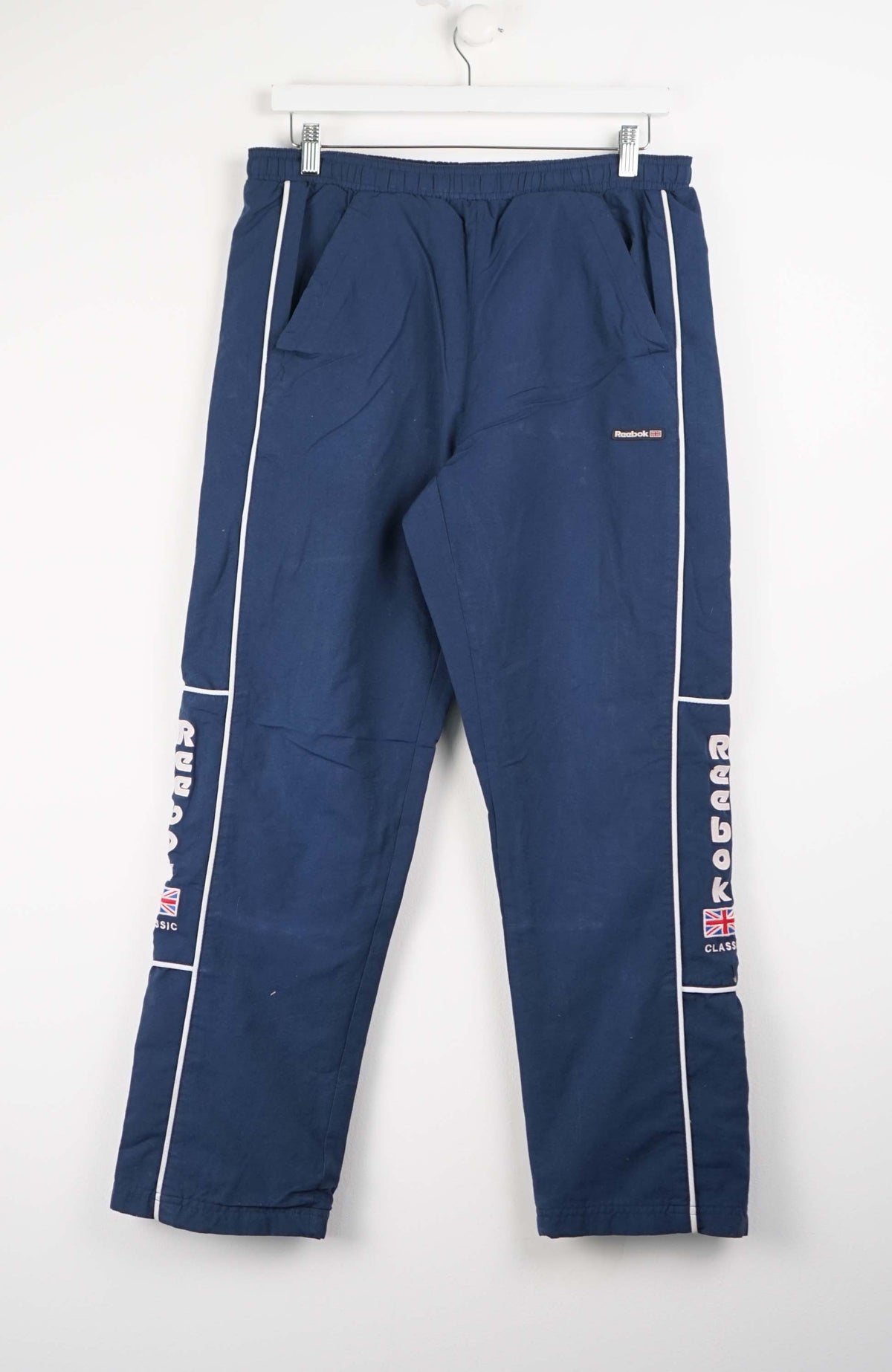 VINTAGE REEBOK TRACK PANTS (L)