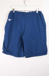 VINTAGE REEBOK TRACK PANT SHORTS (L)