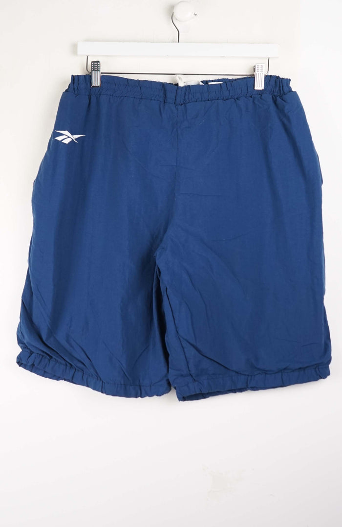 VINTAGE REEBOK TRACK PANT SHORTS (L)