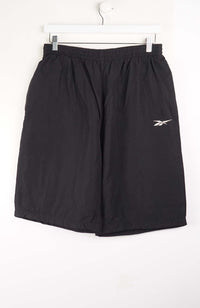 VINTAGE REEBOK TRACK PANT SHORTS (M)