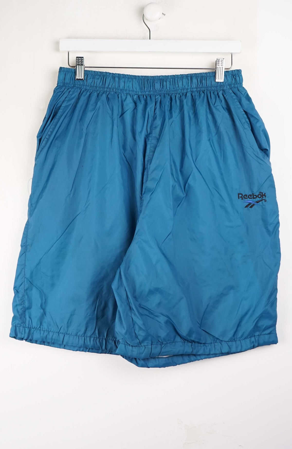 VINTAGE REEBOK TRACK PANT SHORTS (M)