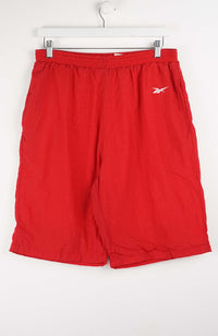 VINTAGE REEBOK TRACK PANT SHORTS (M)