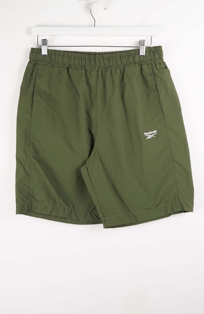 VINTAGE REEBOK TRACK PANT SHORTS (M)