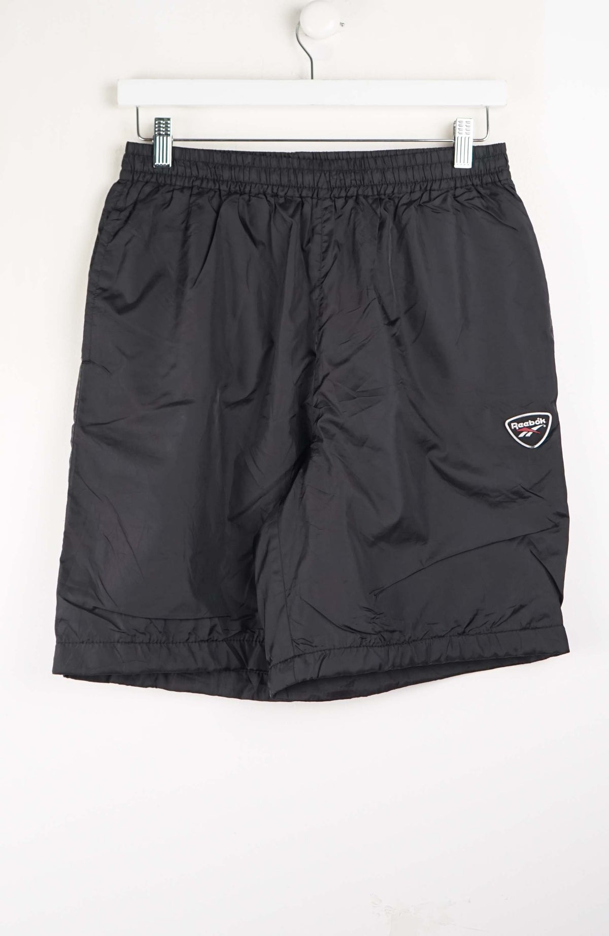 VINTAGE REEBOK TRACK PANT SHORTS (S)